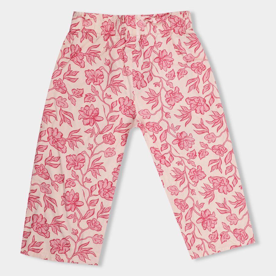 Girls' Capris , Pink, large image number null