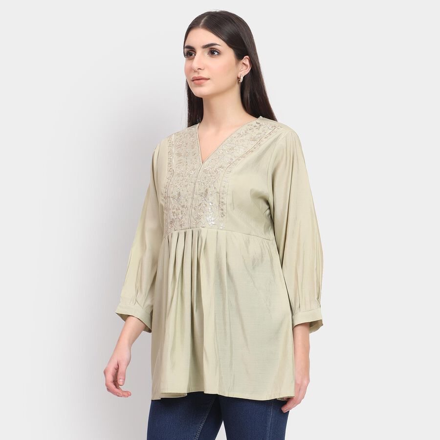 Ladies' Kurti , Light Green, large image number null