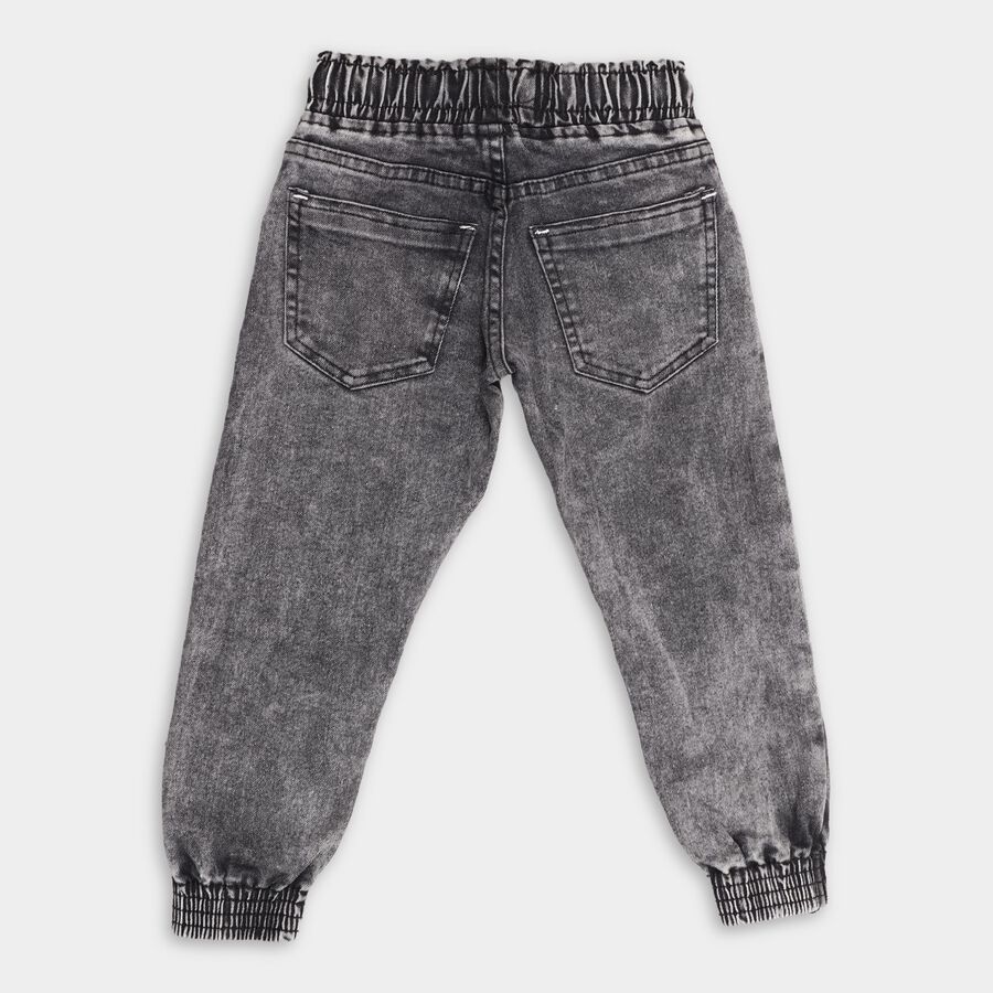 Boy's Jeans , काला, large image number null
