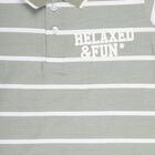 Boys' 100% Cotton Collar Half Sleeves T-Shirt , Light Green, small image number null