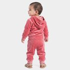 Infants Purple Hooded Neck Lounge Set Hipster Set, Purple, small