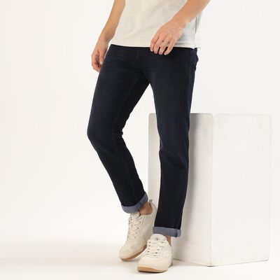 Men's Dark Blue Slim Fit Jeans