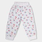 Girls' 100% Cotton Pyjama , सफ़ेद, small image number null