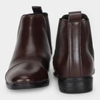 Men's Brown Chelsea Boot Formal Shoes, Brown, small