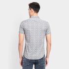 Men's 100% Cotton Casual Shirt, गहरा ग्रे, small image number null