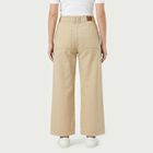 Women's Off White Wide Leg Seam Detail Jeans, Off White, small