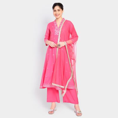 Ladies' Kurta Pyjama Set with Dupatta