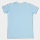 Boys' Half Sleeves T-Shirt, हल्का नीला, small image number null