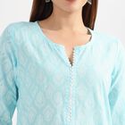 Ladies' Kurta , Light Blue, small