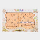 Infants Cotton Printed Baby Gift Set, Peach, small image number null
