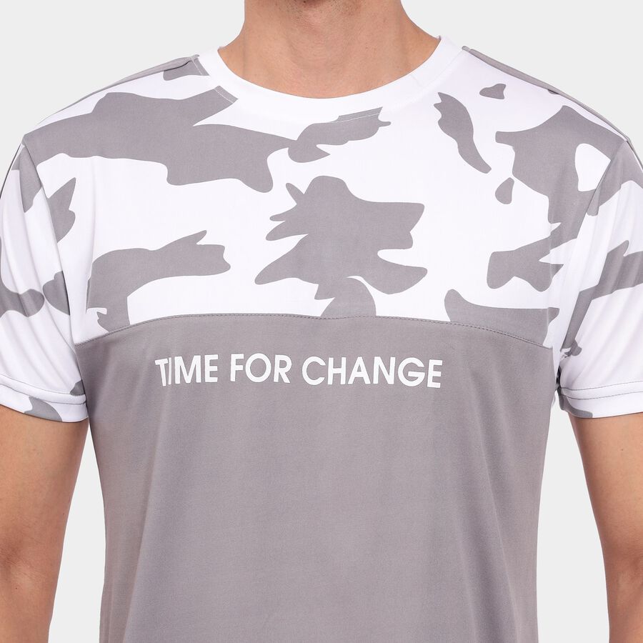 Men's Drifit T-Shirt, Light Grey, large image number null