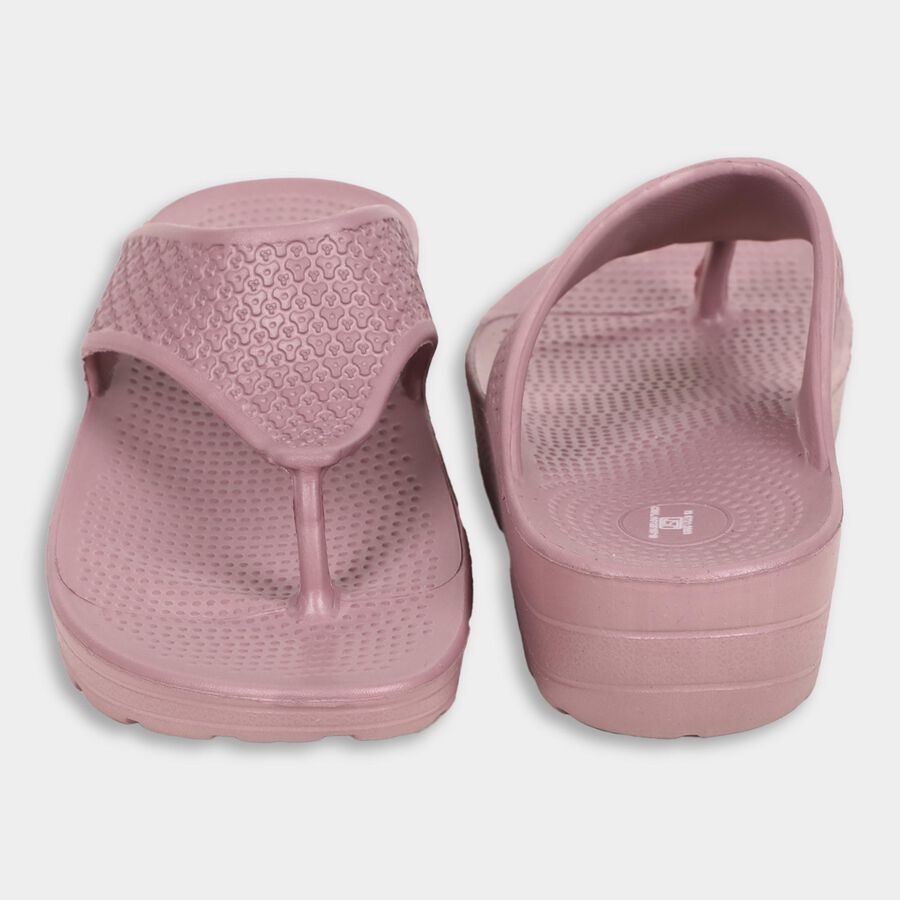 Ladies' V Strap Slipper, Purple, large image number null