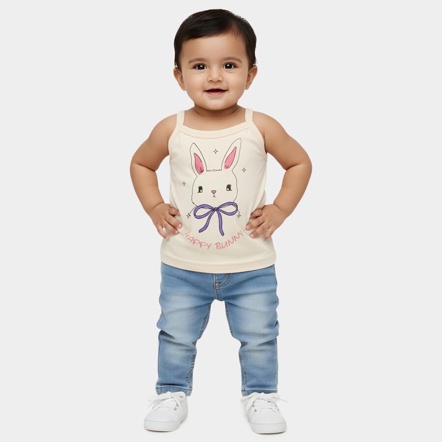 Infants' Vest, Beige, large