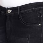 Mild Distress 5 Pocket Slim Jeans, Black, small image number null