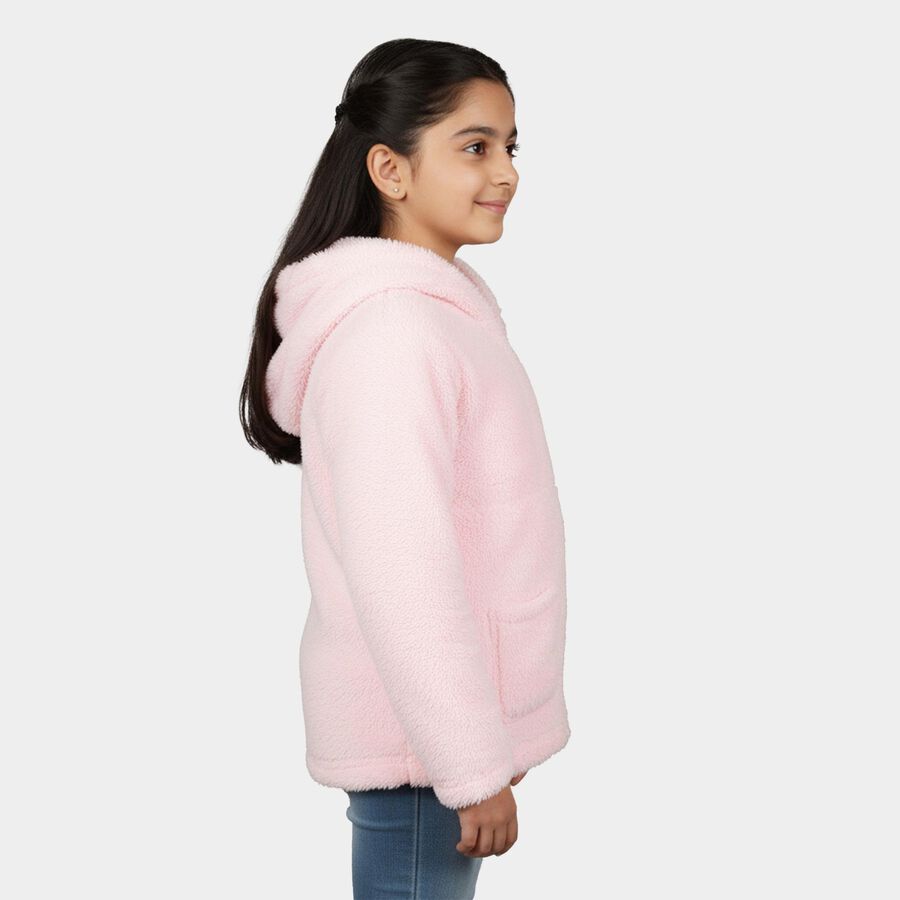 Girls' Jacket, Light Pink, large image number null