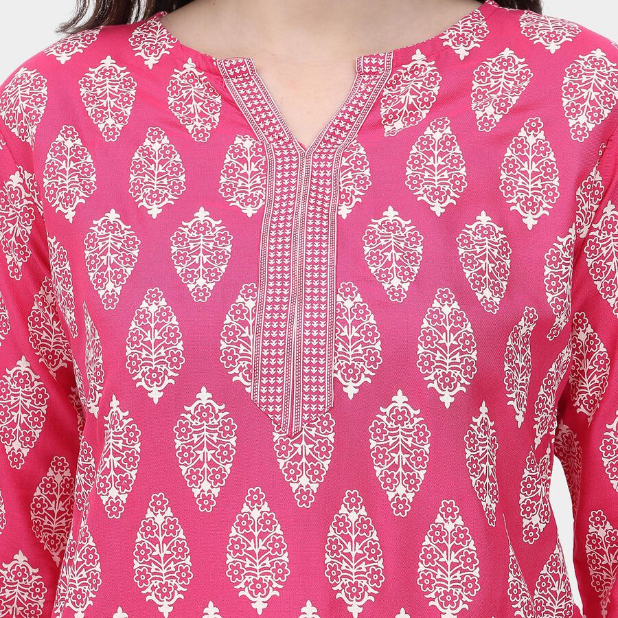 Ladies' Kurti , Fuchsia, large image number null