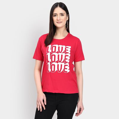 Ladies' Round Neck T-Shirt 