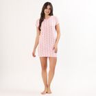 Women's Muted Lavender Sleeveless Casual Nighty, गुलाबी, small