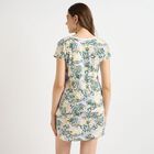 Ladies' 100% Cotton Dress, ऑफ व्हाइट, small image number null