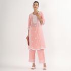 Ladies' 100% Cotton Ethnic Set , Light Pink, small image number null