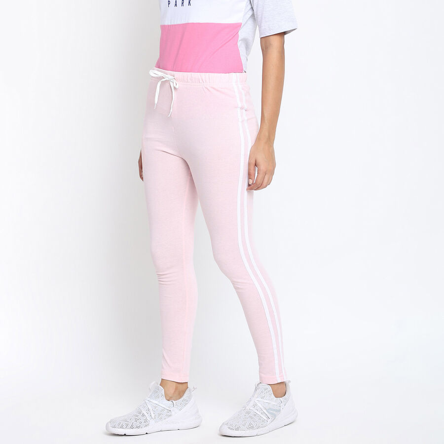 Cut & Sew Joggers, Light Pink, large image number null