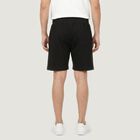 Men's Black Regular Fit Athletic Bermuda Shorts, Black, small