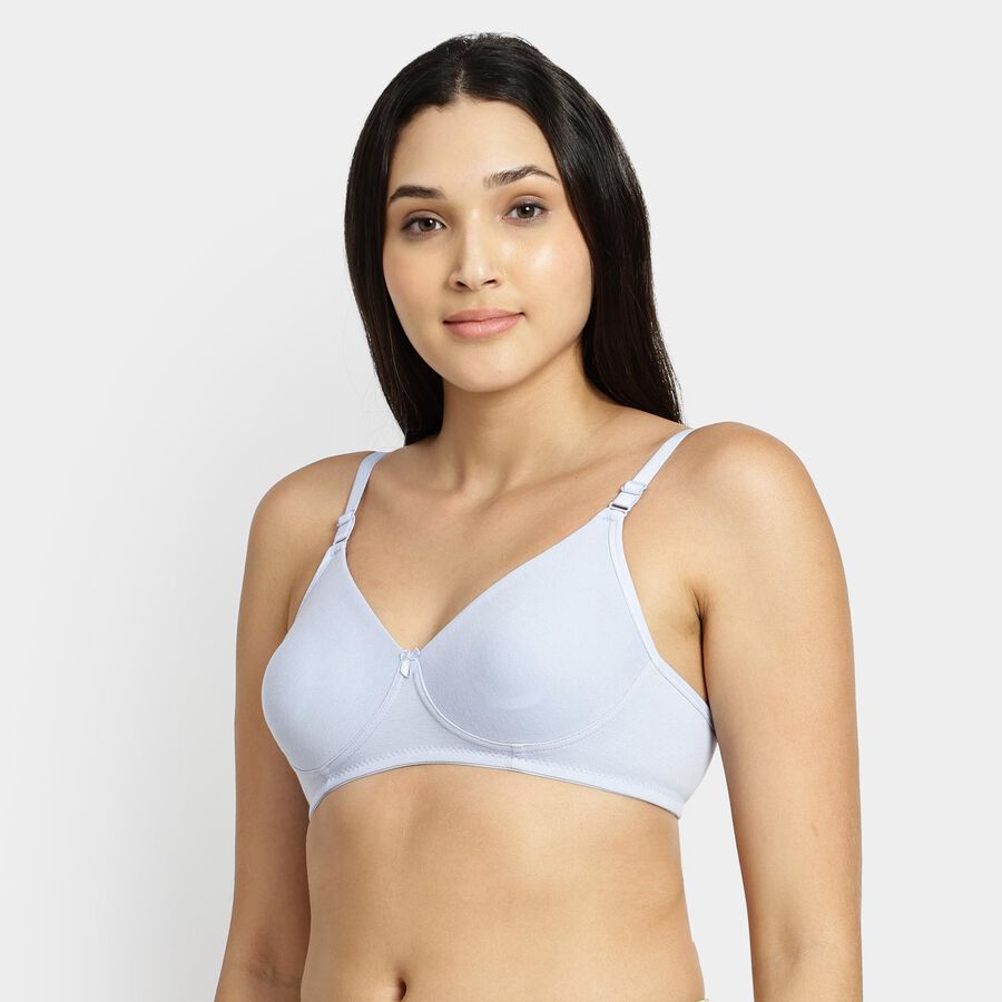 Ladies' Non-Padded Bra, हल्का नीला, large image number null