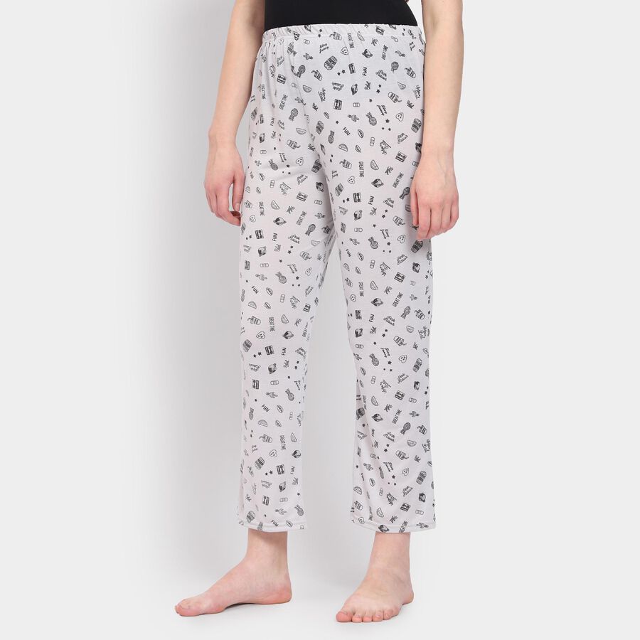 Ladies' Pyjama, Light Grey, large image number null