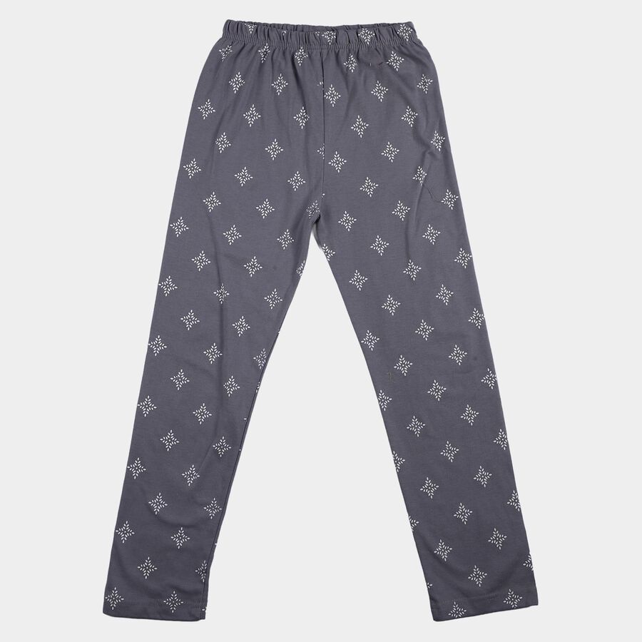 Girls' Pyjama, Light Grey, large