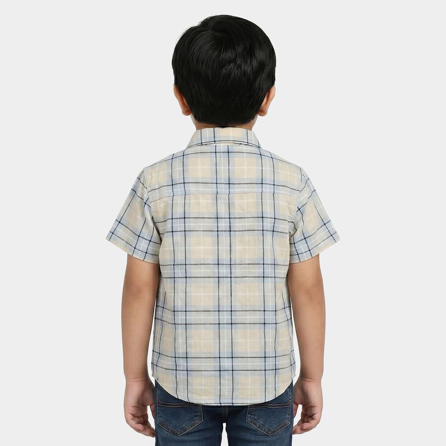 Boys' Casual Shirt, गहरा पीला, large