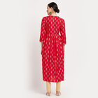 Embroidered Kurta, Red, small image number null