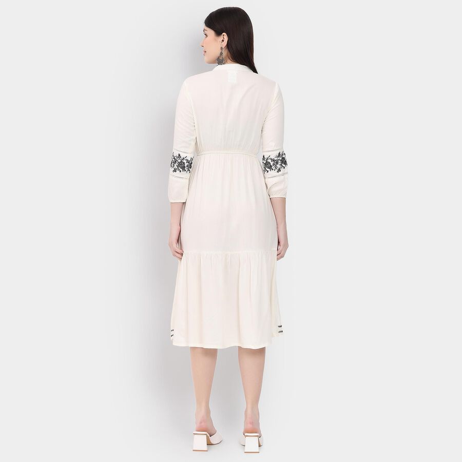 Ladies' Dress , White, large image number null