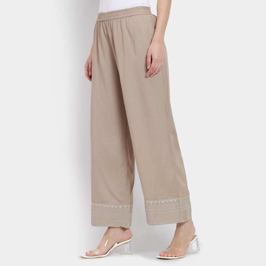 Ladies' Palazzos , हल्का ग्रे, large image number null