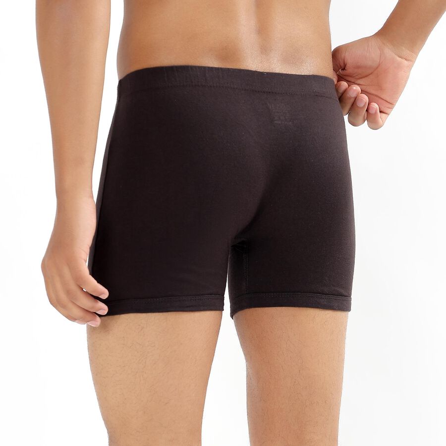 Deep Trunk Brink Men's Deep Charcoal Black Regular Fit Sports Trunks | Vishal Mega ...