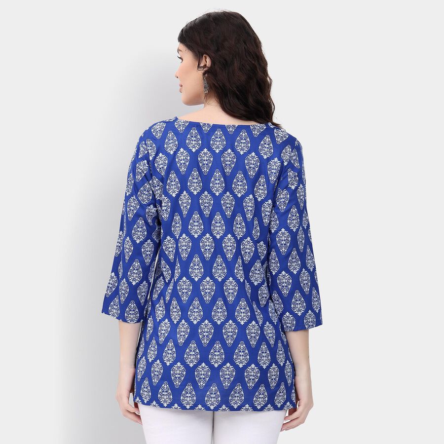Ladies' Kurti , Royal Blue, large image number null