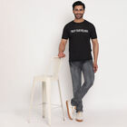 Round Neck T-Shirt, Black, small image number null