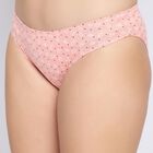 Ladies' 100% Cotton Panty , Assorted, small