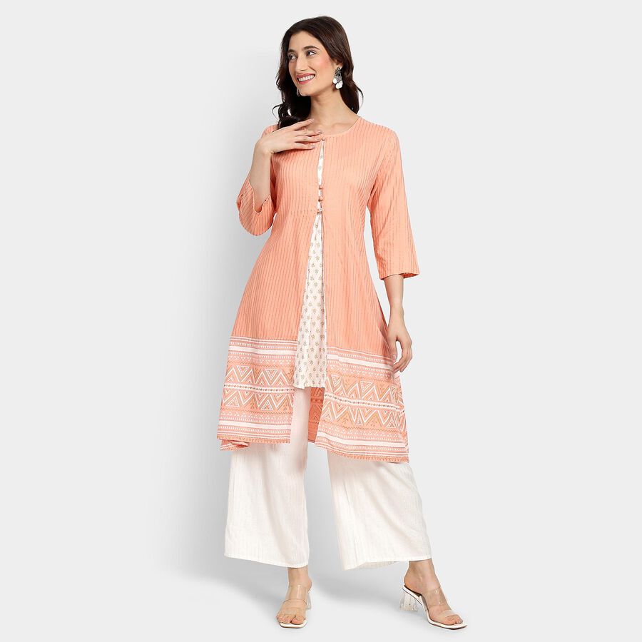 Ladies' Kurta, Light Pink, large image number null