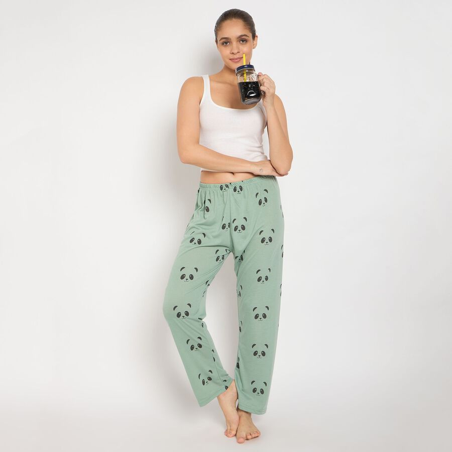 Ladies' Pyjama, हल्का हरा, large image number null