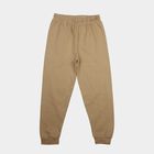 Girls' Brown Long Johns Thermal, भूरा, small
