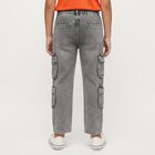Boys' 100% Cotton Jeans, Light Grey, small image number null