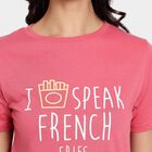 Ladies' Round Neck T-Shirt, मूँगा (कोरल), small image number null