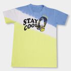 Boys' 100% Cotton Half Sleeves T-Shirt, पीला, small image number null