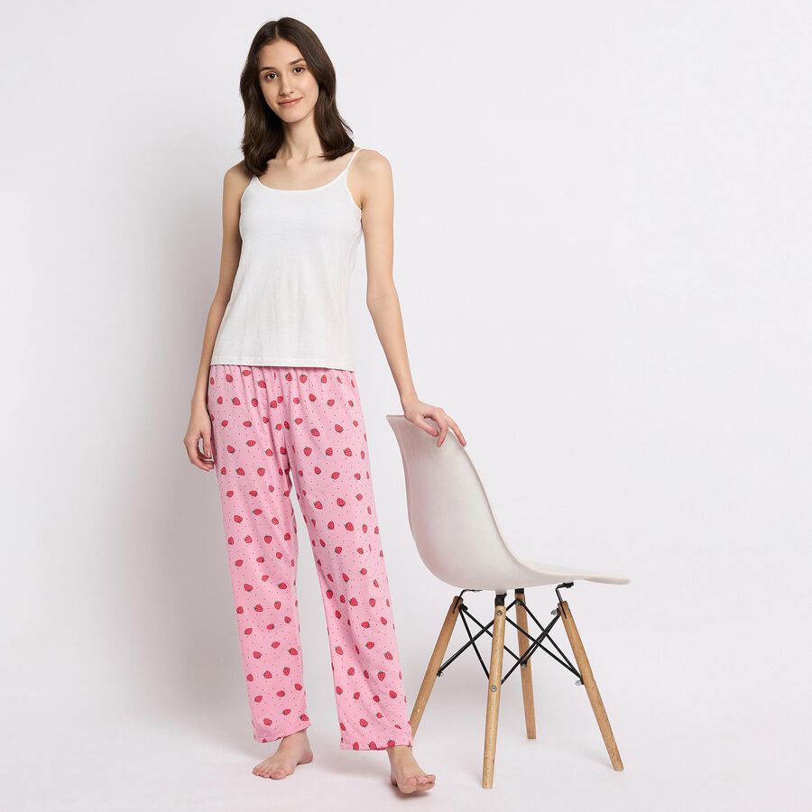 Ladies' Pyjama , Light Pink, large image number null