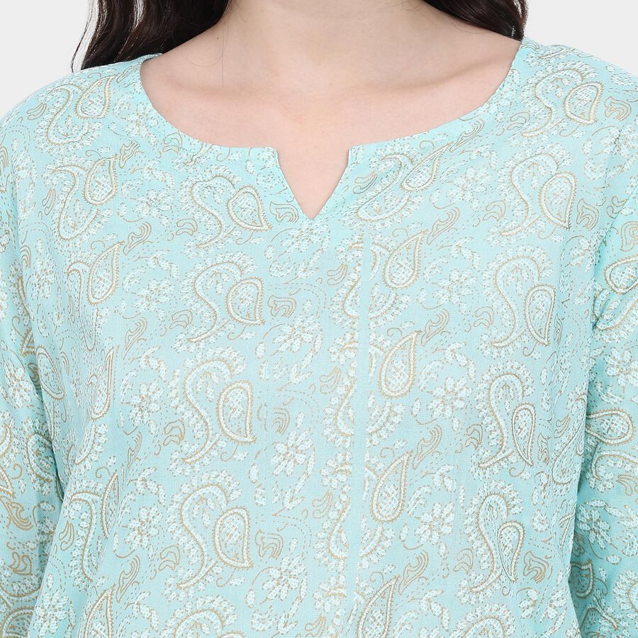 Ladies' Kurta, Light Blue, large image number null
