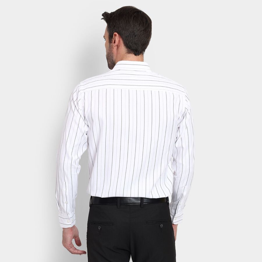 Men's Formal Shirt , ऑफ व्हाइट, large image number null