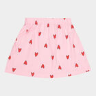 Girls All Over Print Skirt, Light Pink, small image number null