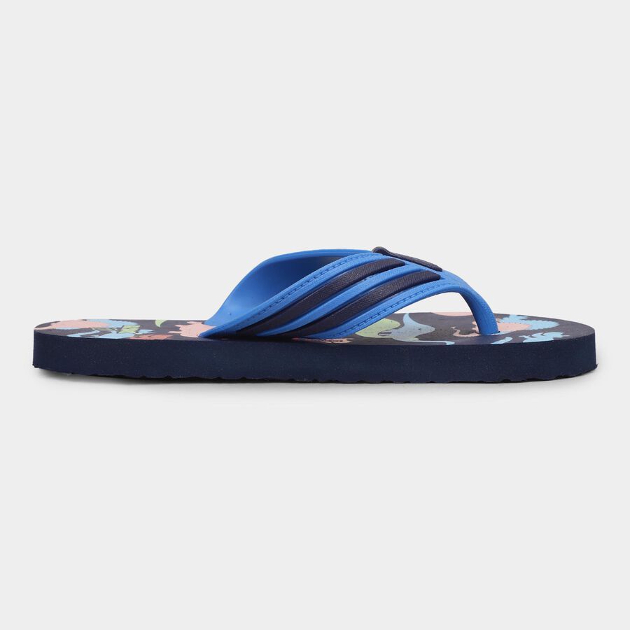 Boys' Slipper, Navy Blue, large image number null