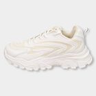 Ladies' Lace-Up Shoes, Beige, small image number null