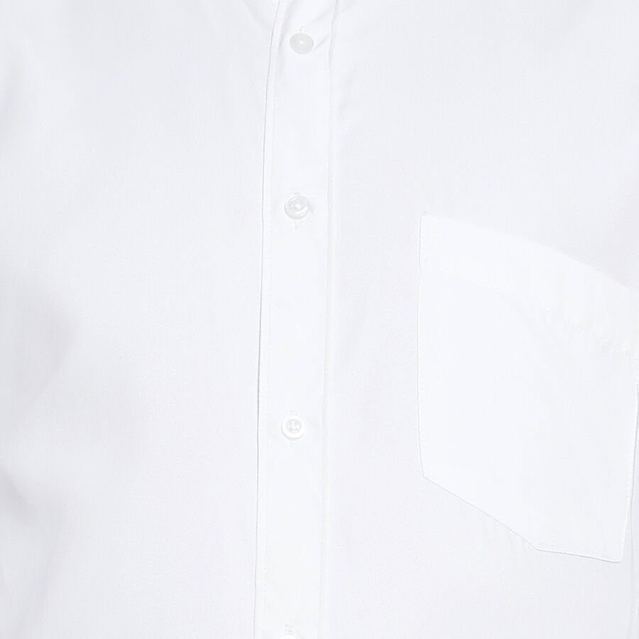 Solid Formal Shirt, White, large image number null